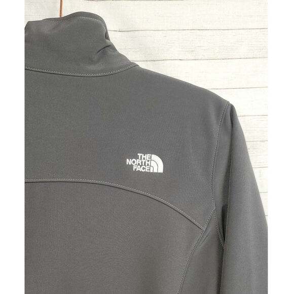 THE NORTH FACE Apex Bionic Softshell Full Zip Windwall Jacket in Gray, sz Medium - Picture 8 of 14
